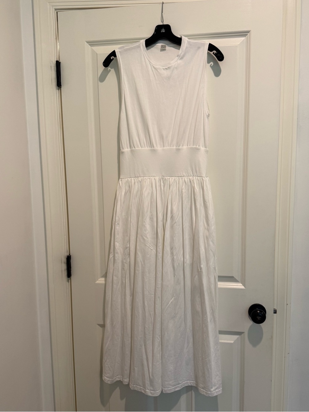 TOTEME Sleeveless cotton tee maxi Dress